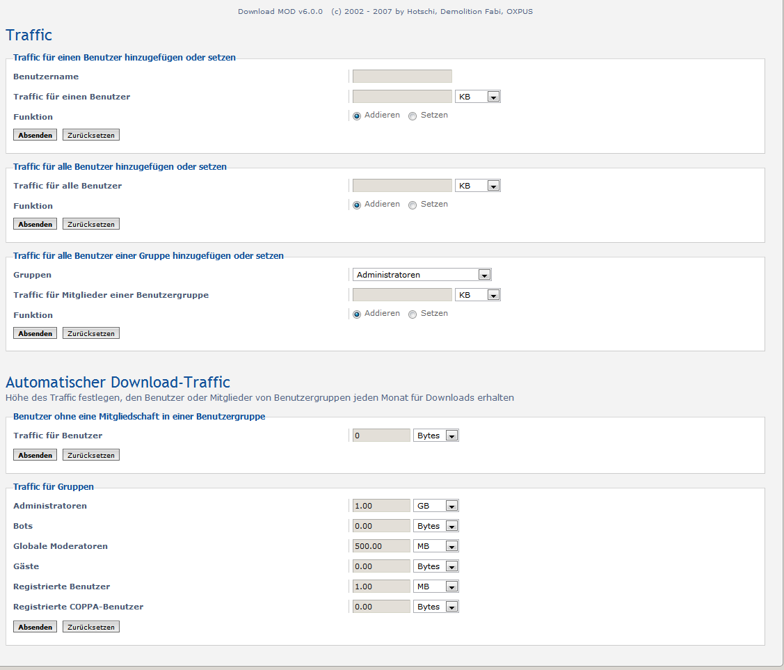 Trafficvergabe und Automatisierung